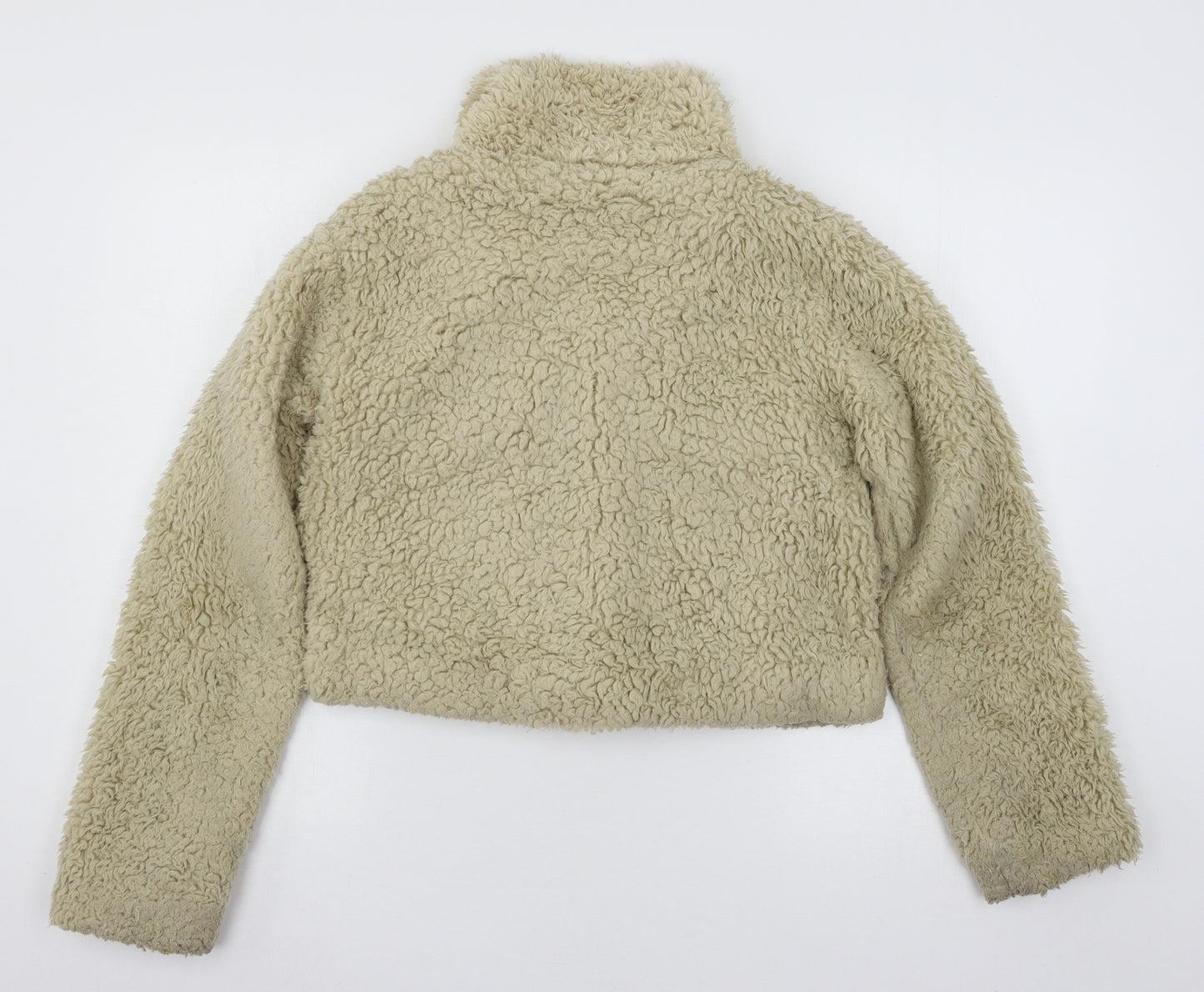 Rising Womens Beige  Microfibre Jacket  Size S