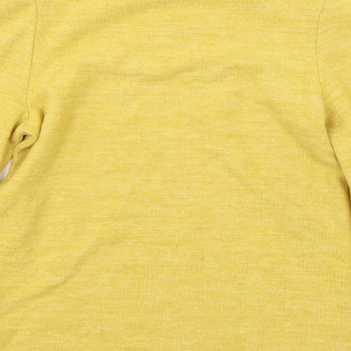 NEXT Womens Yellow  Jersey Pullover Jumper Size 6