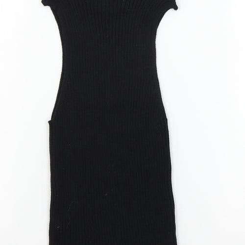 Primark Womens Black  Knit Basic Tank Size 6