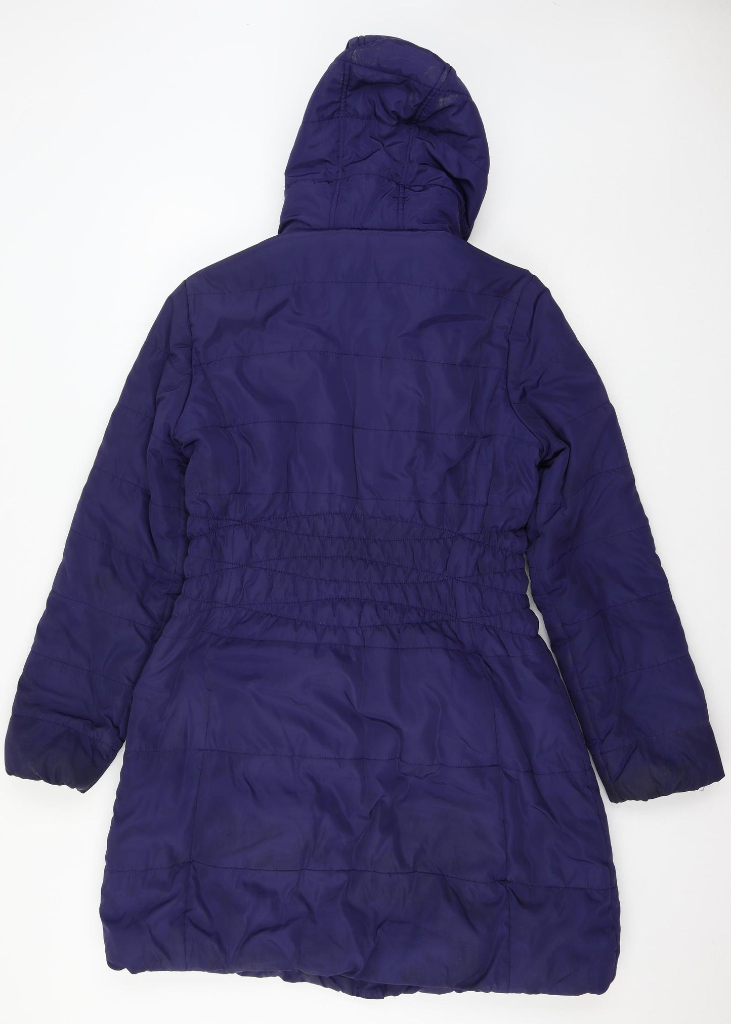 F&F Womens Purple   Parka Coat Size 14