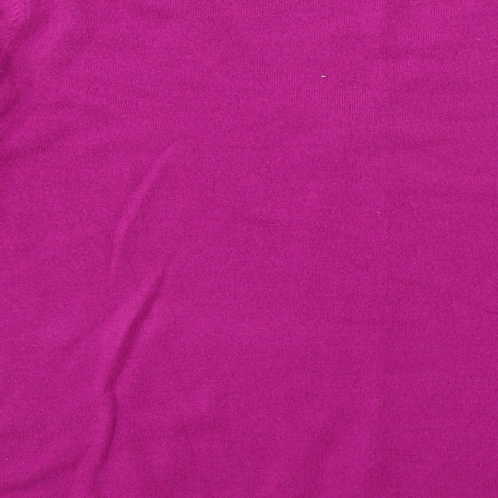 Marks and Spencer Womens Purple  Knit Pullover Jumper Size 16