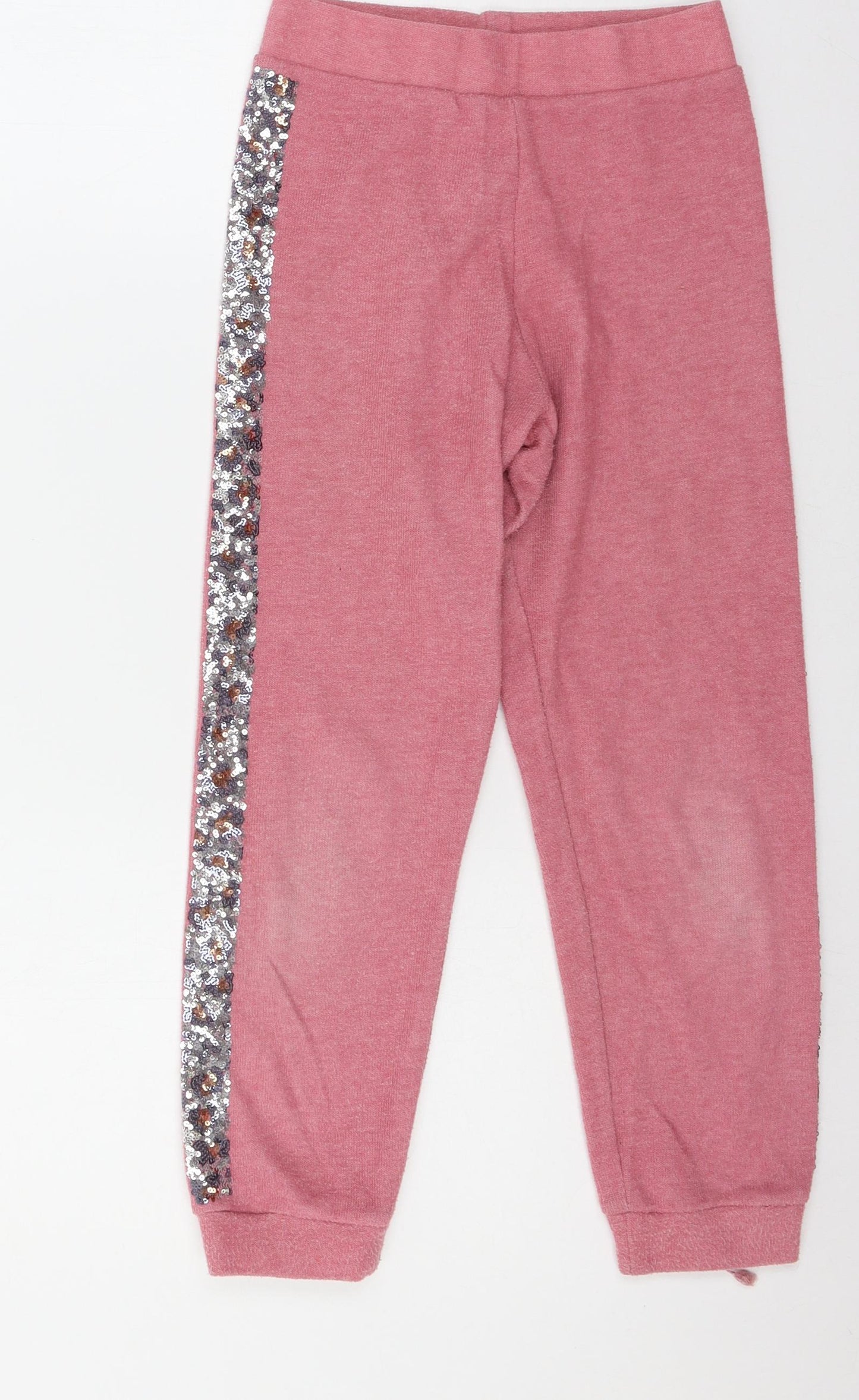 George Girls Pink  Jersey Jogger Trousers Size 8-9 Years