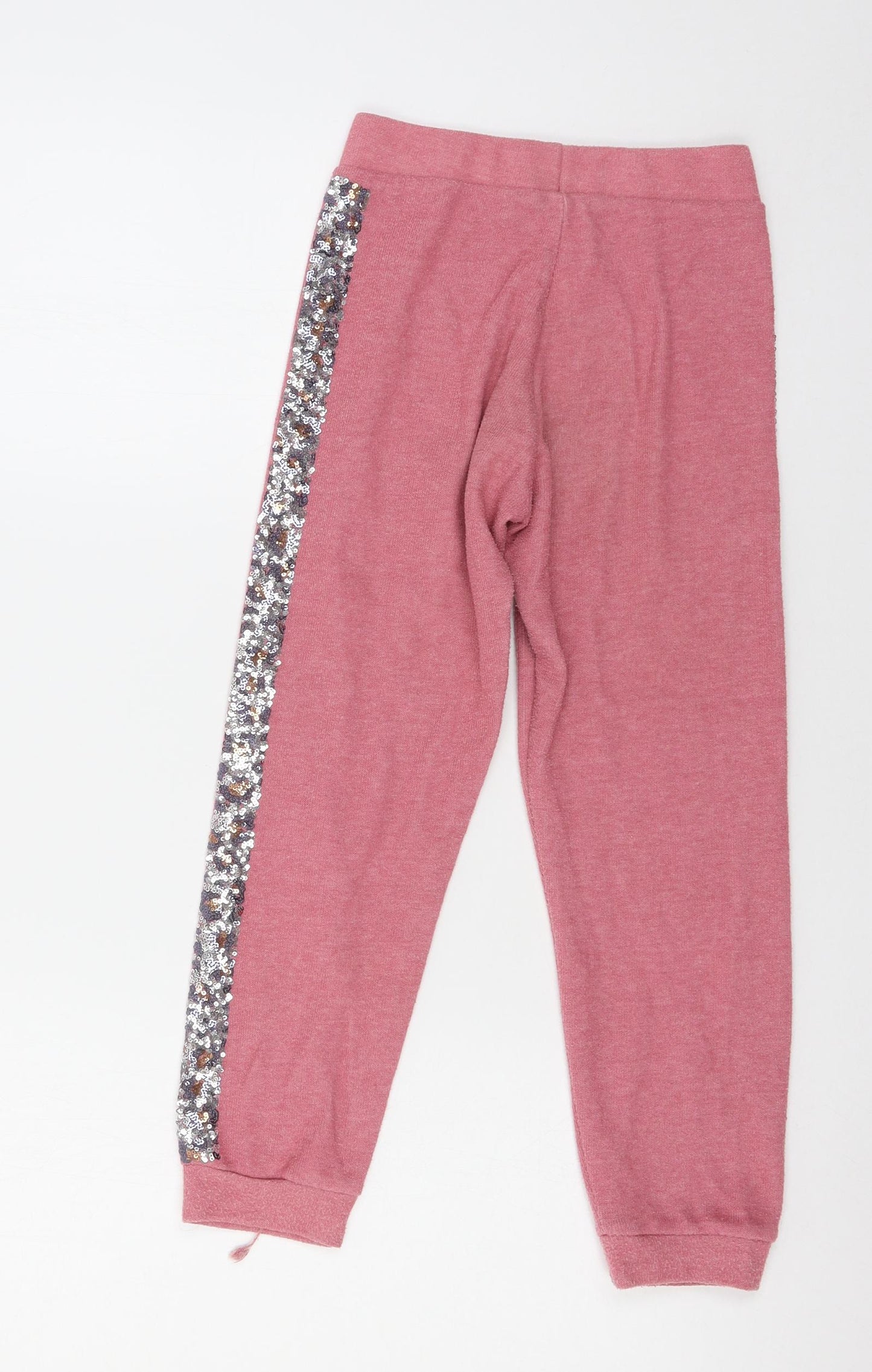 George Girls Pink  Jersey Jogger Trousers Size 8-9 Years