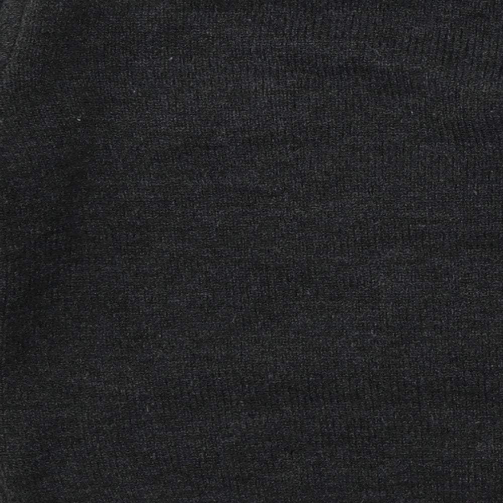 George Boys Grey  Knit Pullover Jumper Size 5-6 Years  - Reindeer