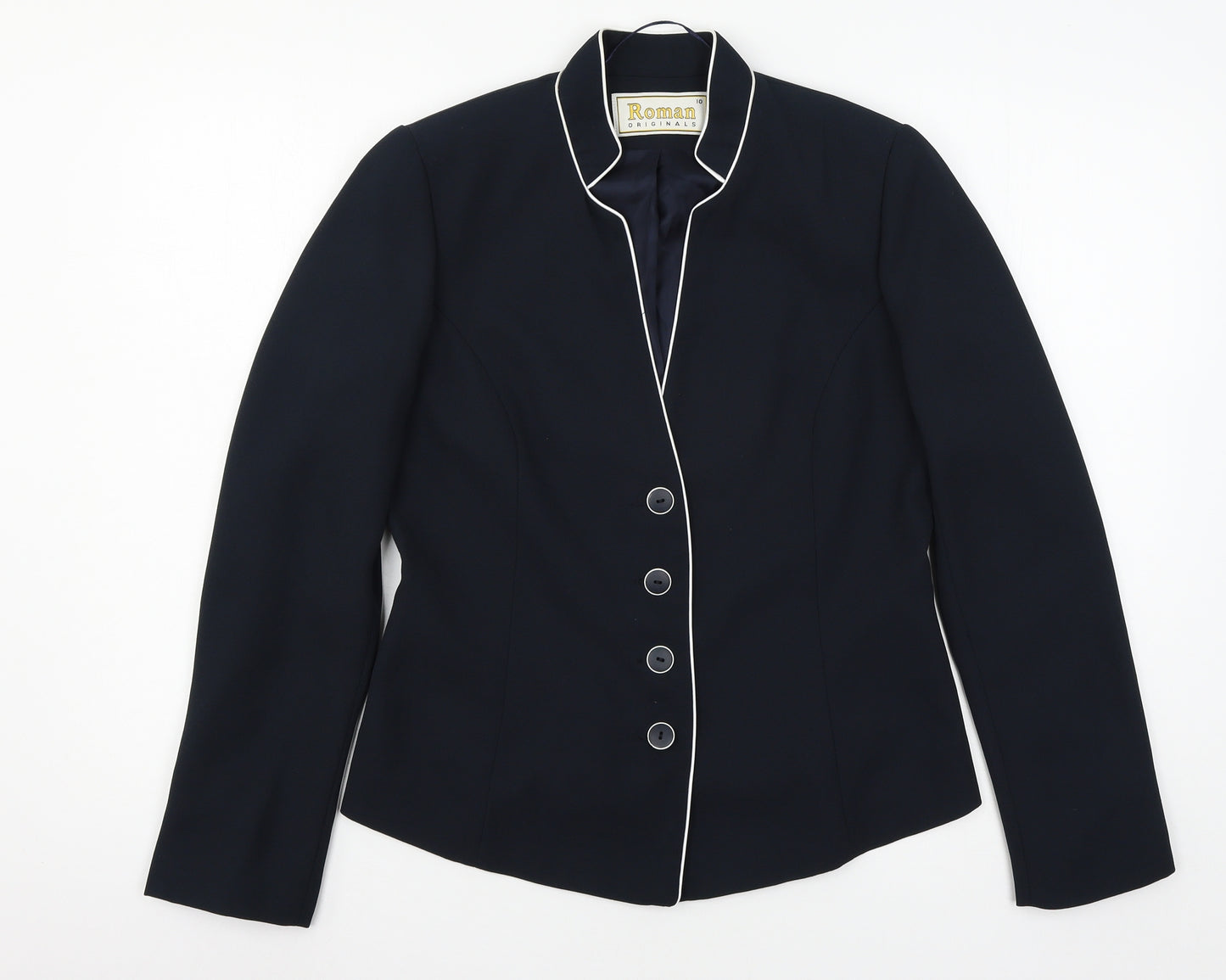 Roman Originals Womens Blue   Jacket Blazer Size 10