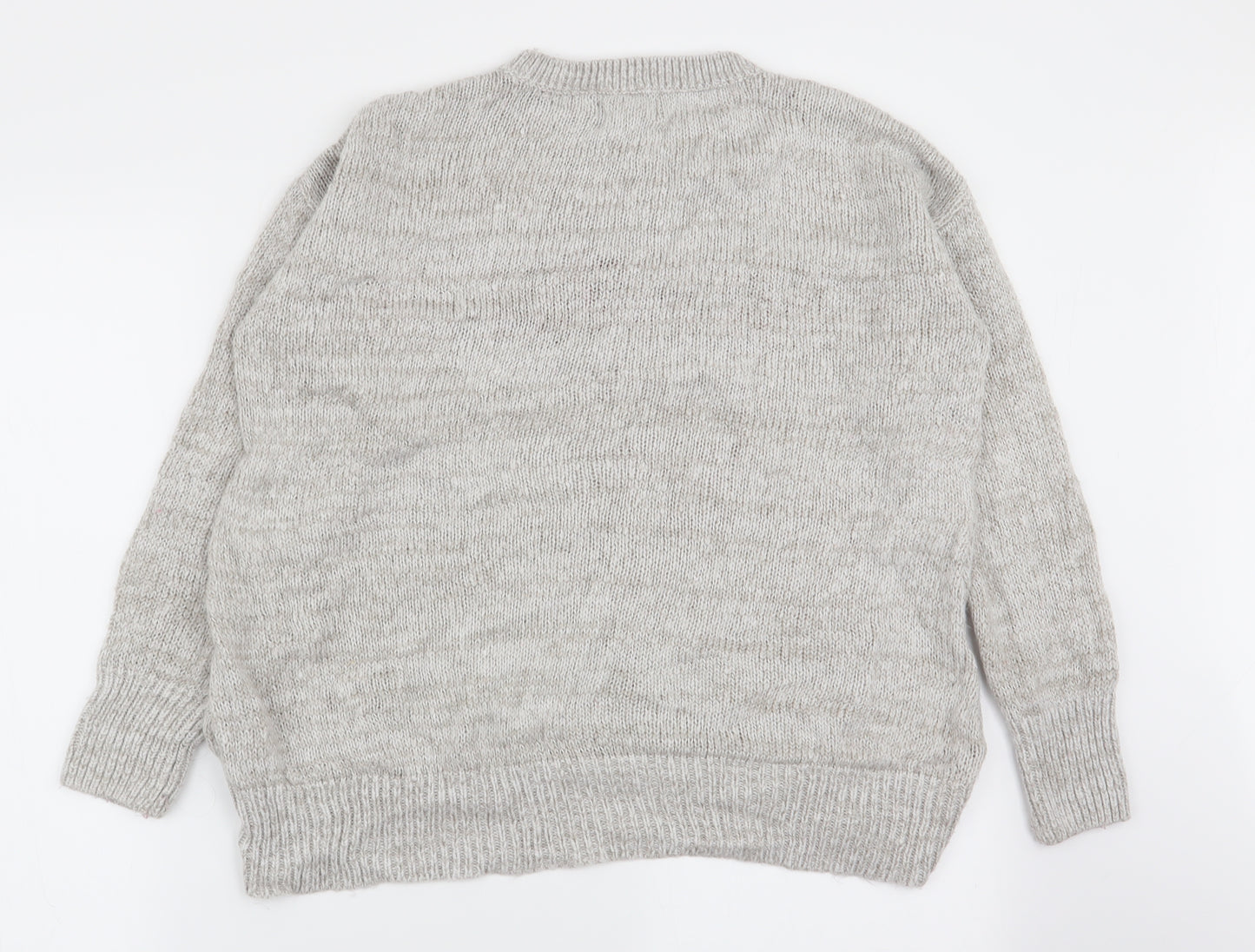 New Look Womens Grey   Pullover Jumper Size S