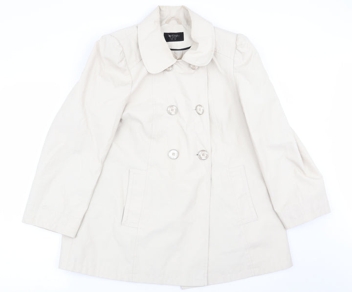 BHS Womens Beige   Jacket Coat Size 14