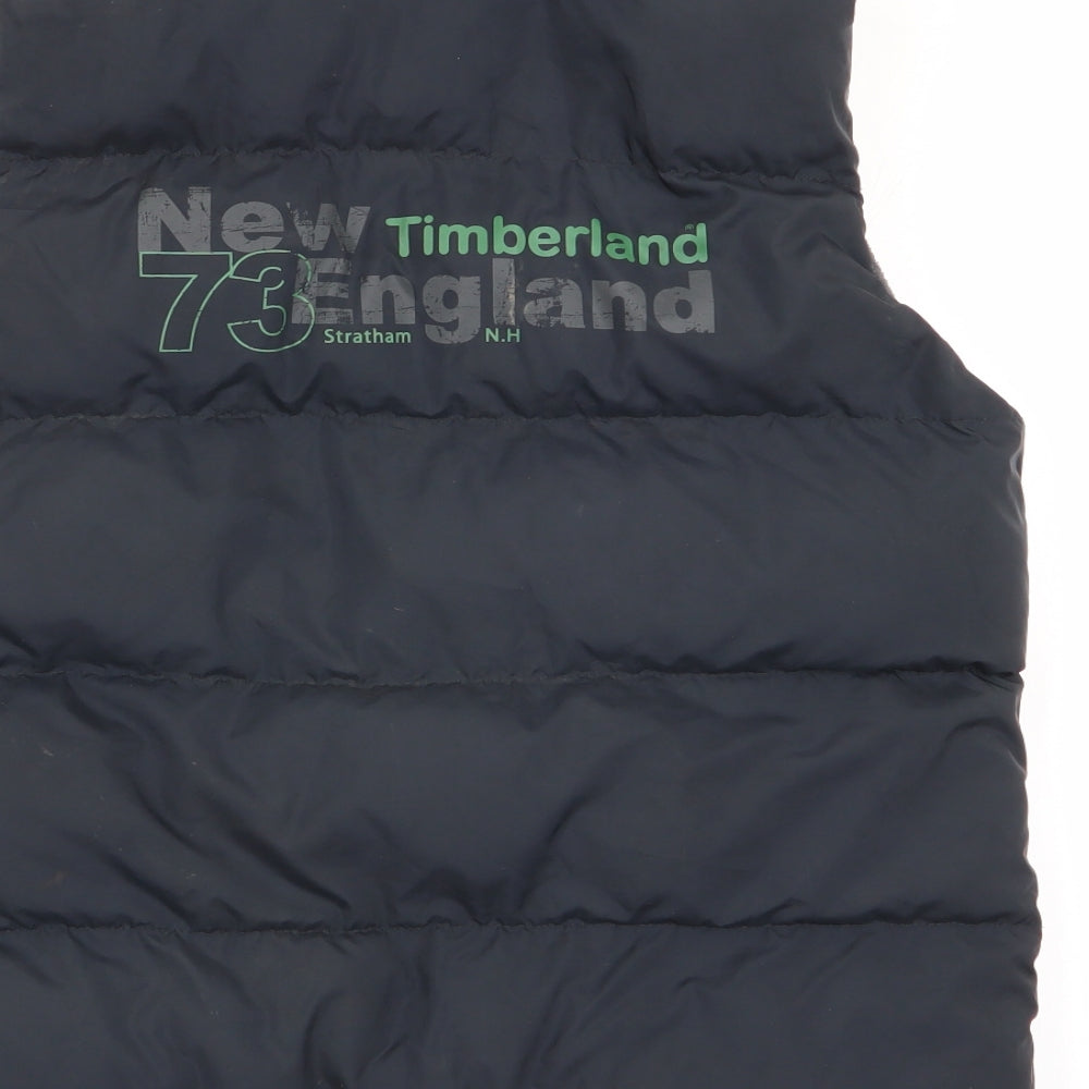 Timberland Boys Black   Gilet Coat Size 6 Years