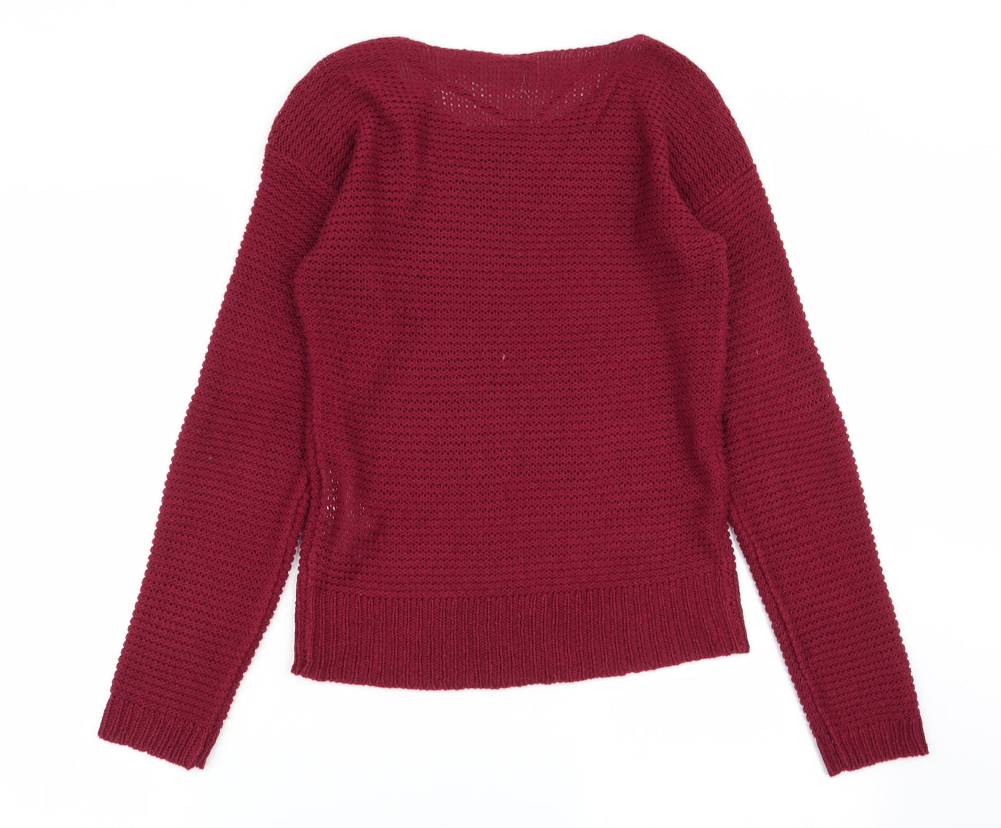 VERO MODA Womens Red   Pullover Jumper Size S