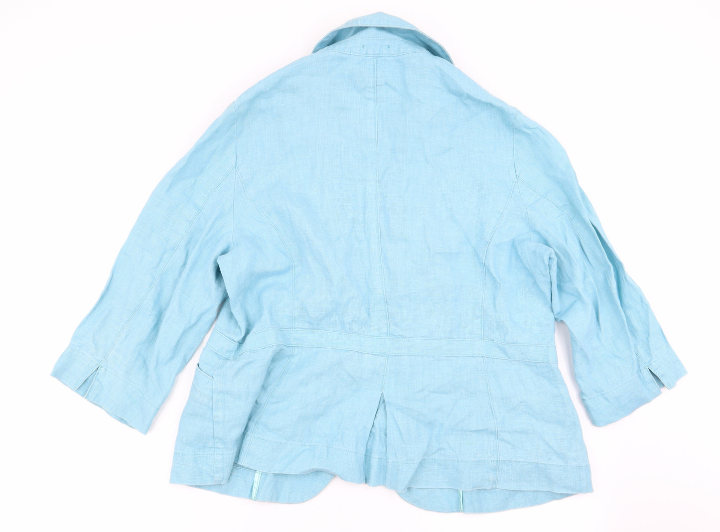 Per Una Womens Blue   Jacket Blazer Size 18