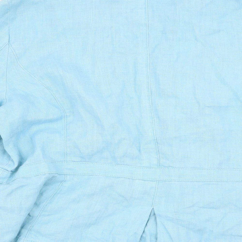 Per Una Womens Blue   Jacket Blazer Size 18
