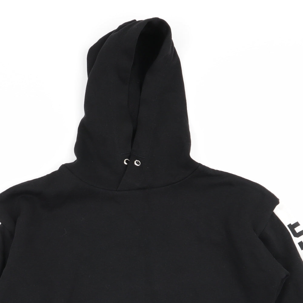 H&M Girls Black   Pullover Jumper Size 9-10 Years