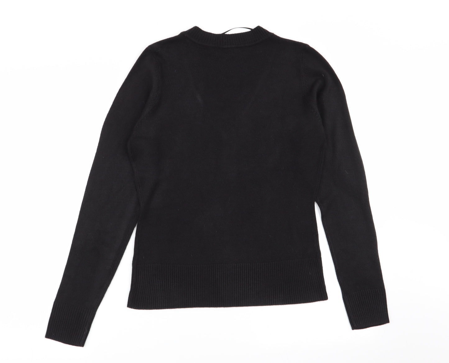 F&F Womens Black   Pullover Jumper Size 10