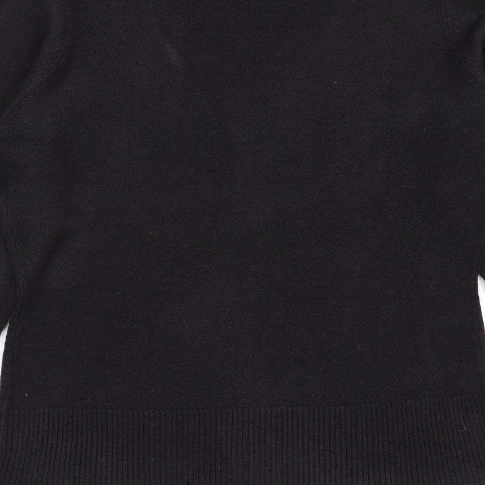 F&F Womens Black   Pullover Jumper Size 10