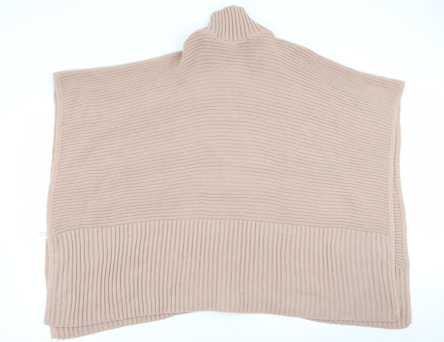 River Island Womens Beige   Full Zip Jumper Size S  - poncho