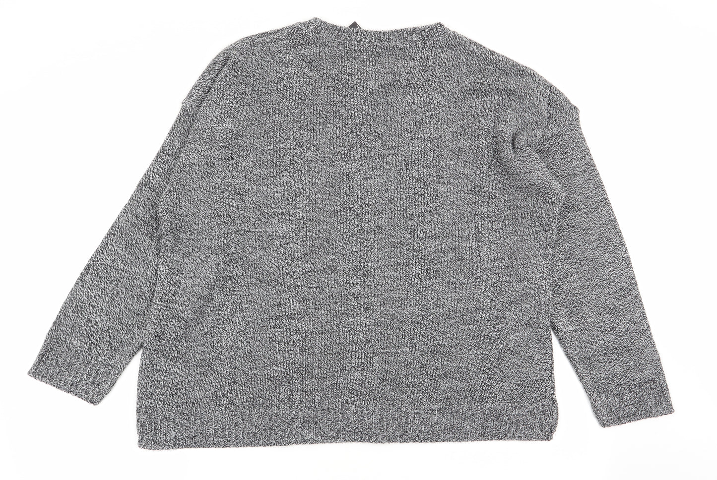 nastygal Womens Grey   Pullover Jumper Size L