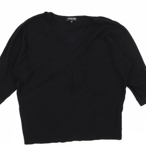 Debenhams Womens Black   Pullover Jumper Size M