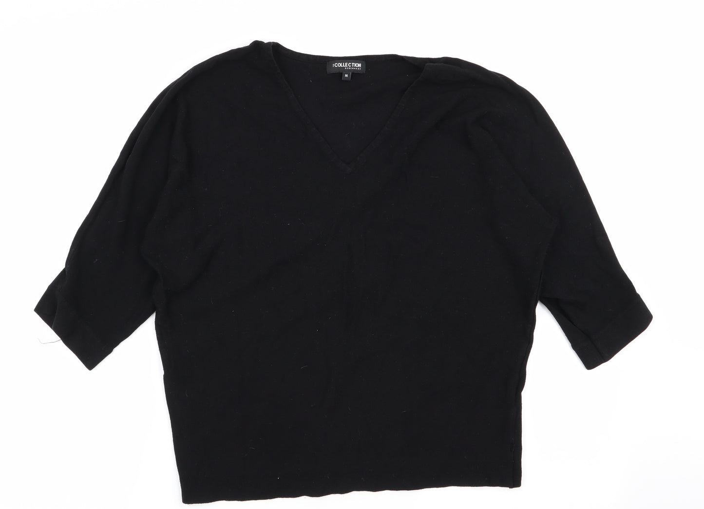 Debenhams Womens Black   Pullover Jumper Size M