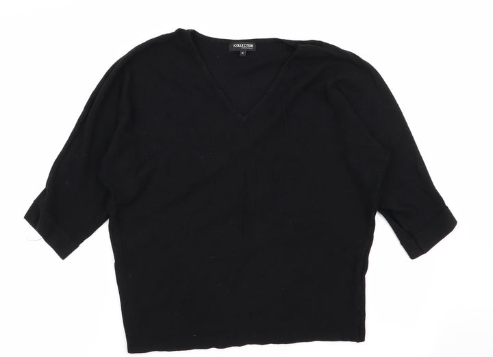 Debenhams Womens Black Pullover Jumper Size M