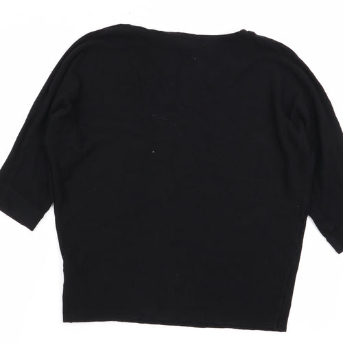 Debenhams Womens Black   Pullover Jumper Size M