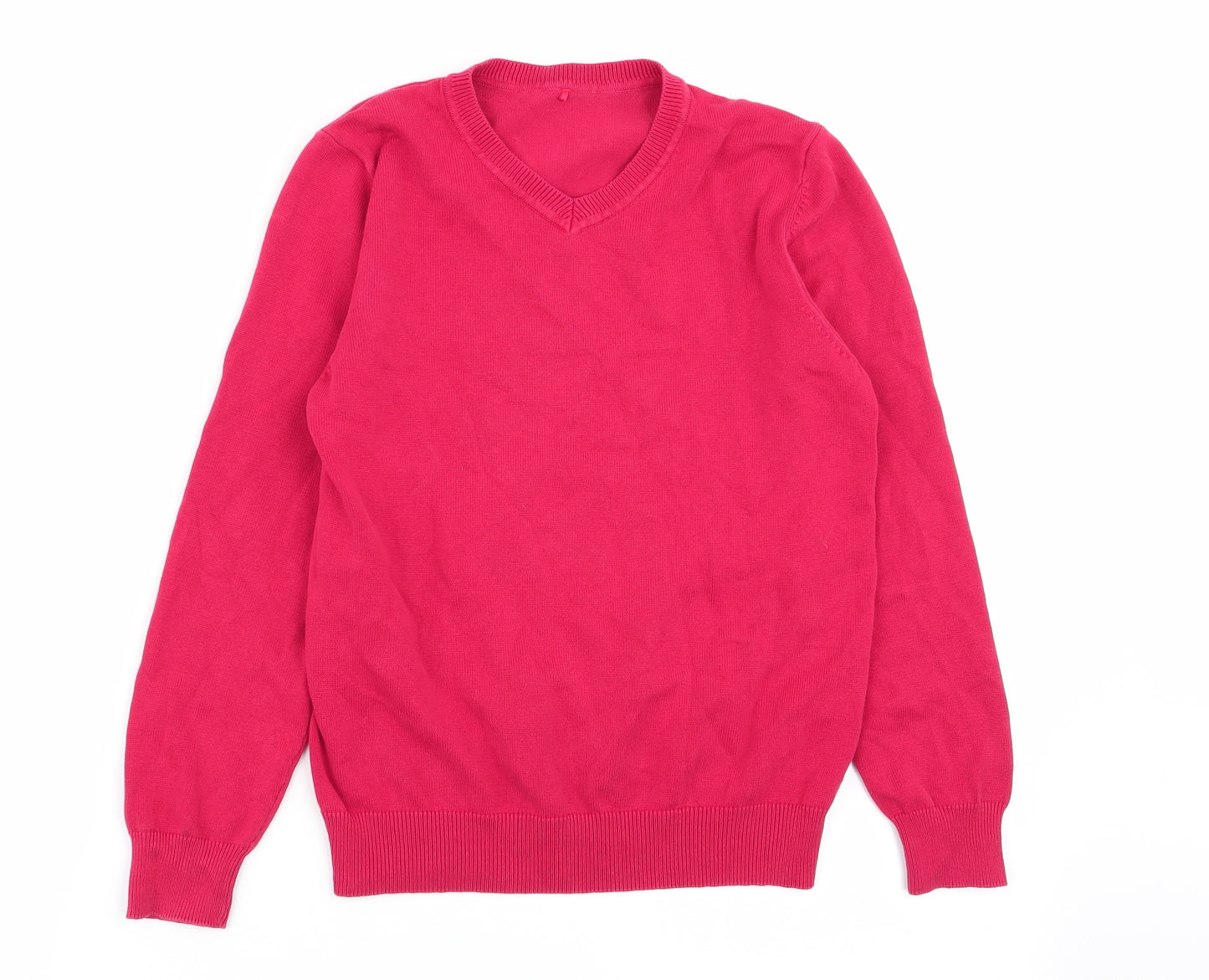 Asda George Boys Red   Pullover Jumper Size 9-10 Years  - school jumper