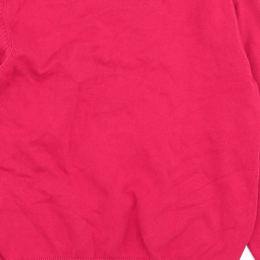 Asda George Boys Red   Pullover Jumper Size 9-10 Years  - school jumper