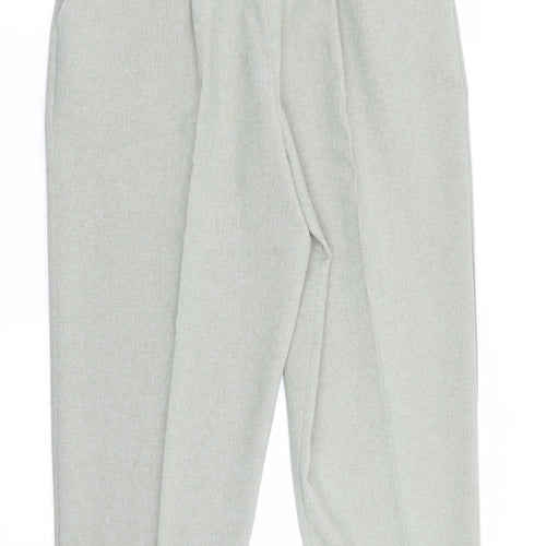 Classics Womens Green   Trousers  Size 18 L27 in - Stretch waistband
