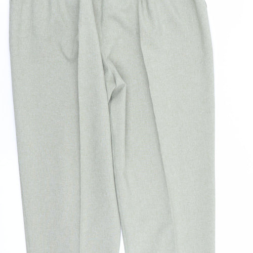 Classics Womens Green   Trousers  Size 18 L27 in - Stretch waistband