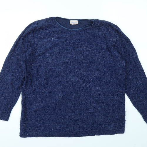 MACKAYS Womens Blue   Pullover Jumper Size XL