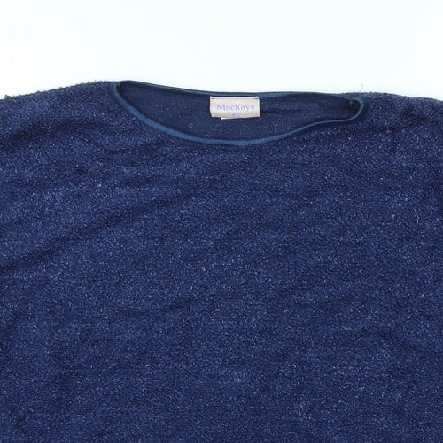 MACKAYS Womens Blue   Pullover Jumper Size XL
