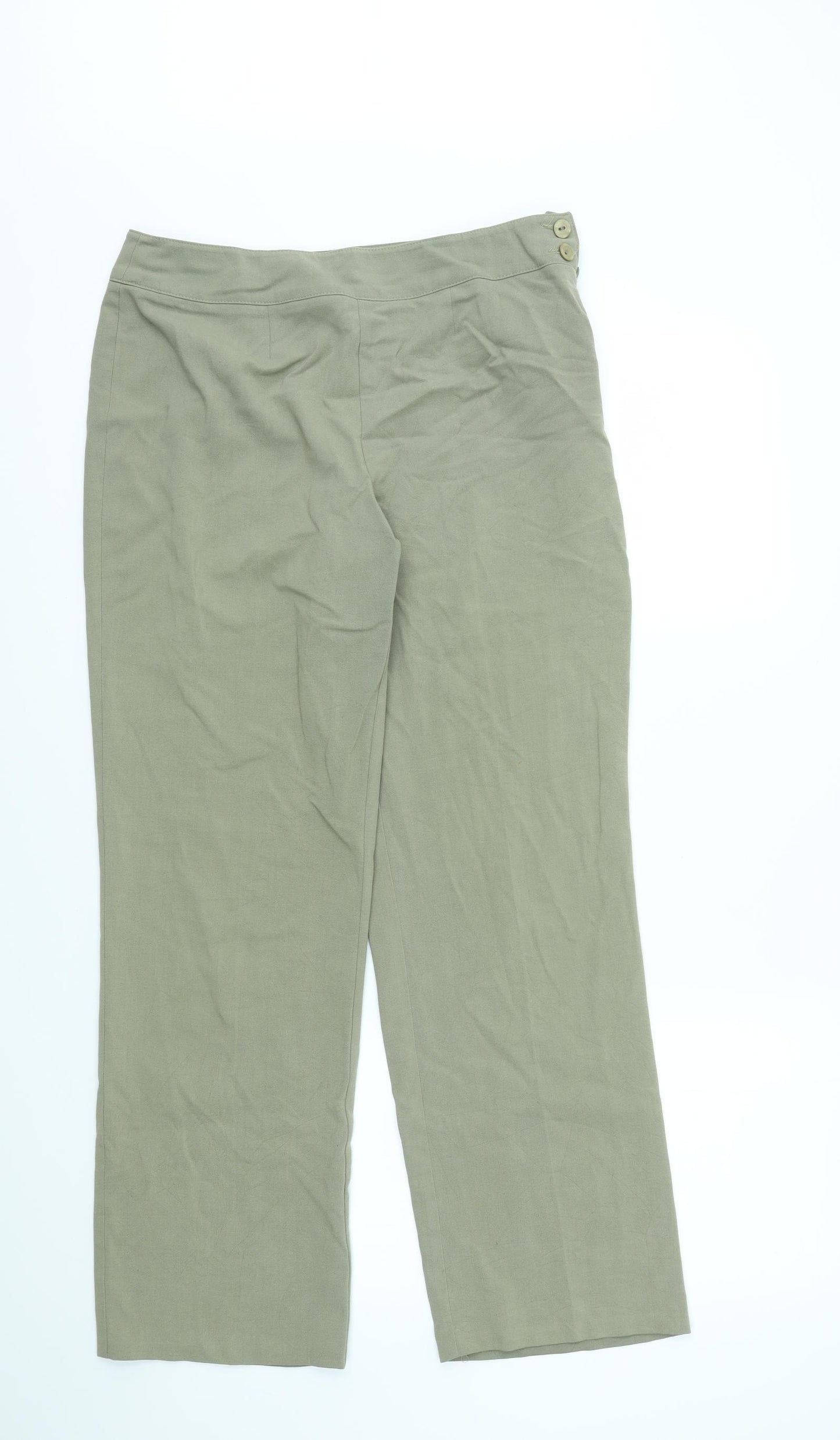 Berkertex Womens Green   Trousers  Size 12 L30 in