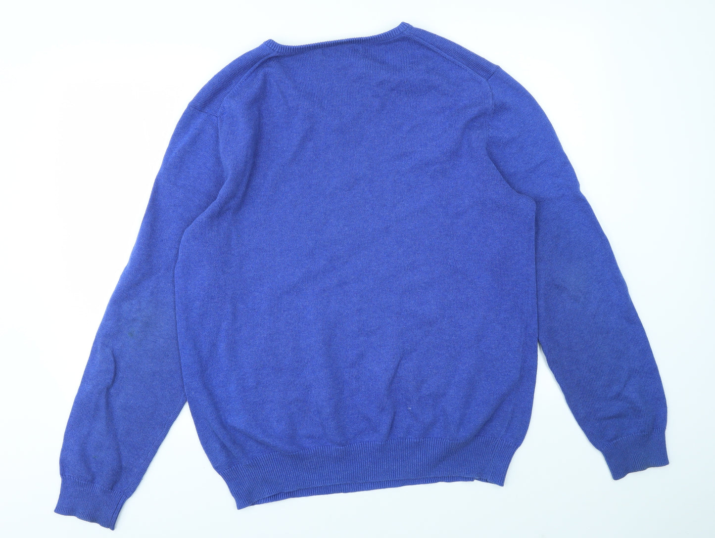 Crew Clothing Mens Blue   Pullover Sweatshirt Size L