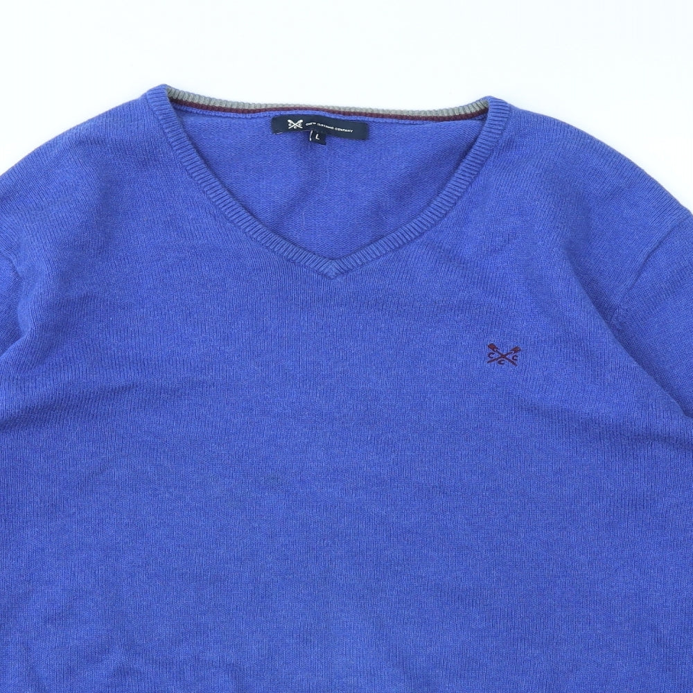 Crew Clothing Mens Blue   Pullover Sweatshirt Size L