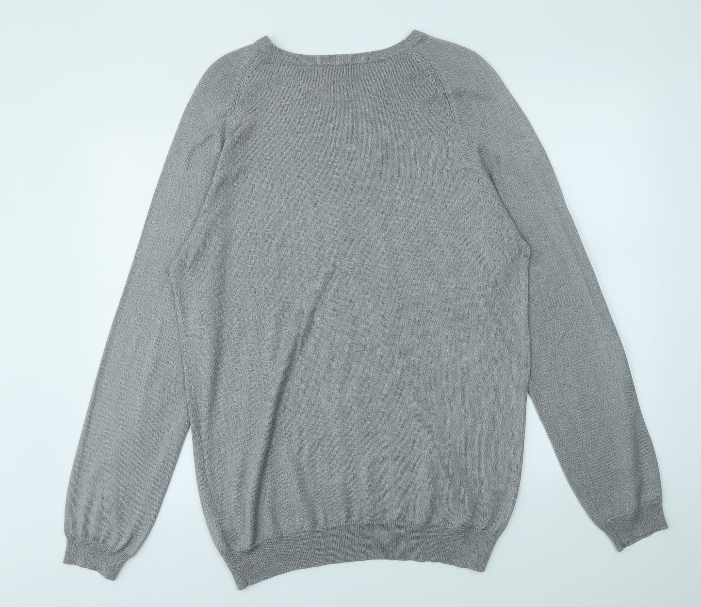 M&S Mens Grey   Pullover Sweatshirt Size XL
