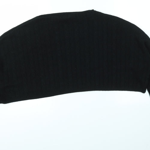 pretty little  Thing Womens Black   Pullover Jumper Size S