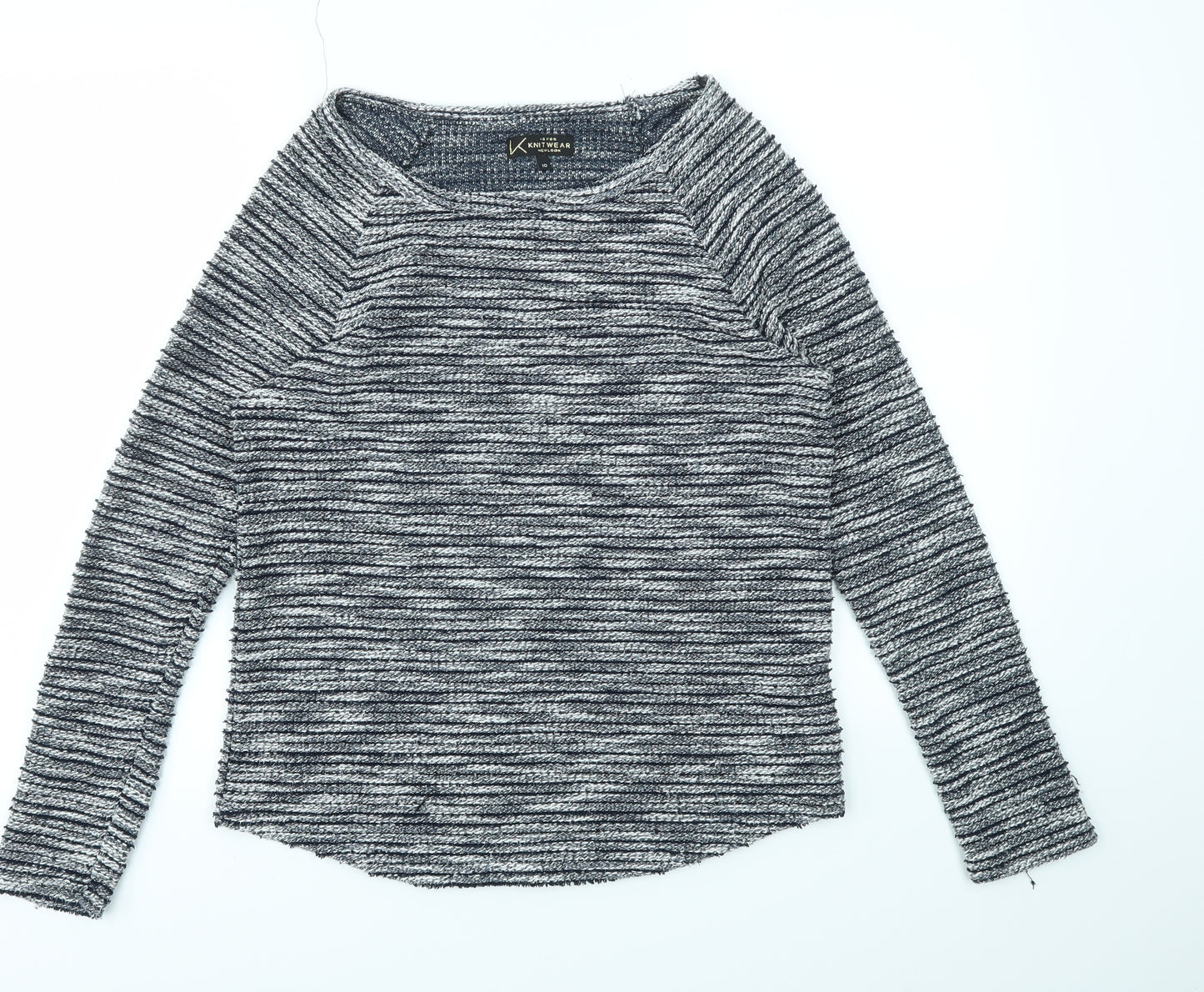 KNITWEAR Womens Blue   Pullover Jumper Size 10