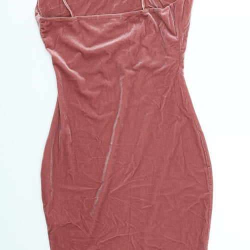 Missguided Womens Pink   Fit & Flare  Size 10
