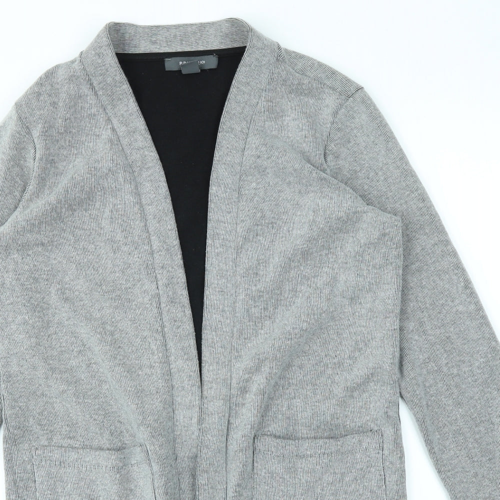 Primark Womens Grey   Cardigan Jumper Size M