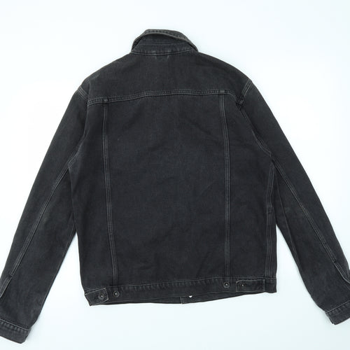 Topshop Mens Black   Jacket  Size L