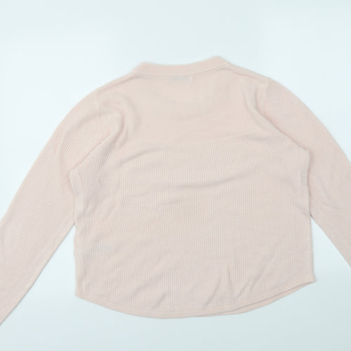 M&S Womens Pink   Pullover Jumper Size 12