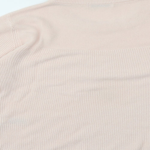 M&S Womens Pink   Pullover Jumper Size 12