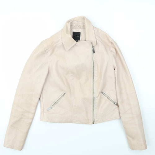 New Look Womens Pink   Jacket Coat Size 10