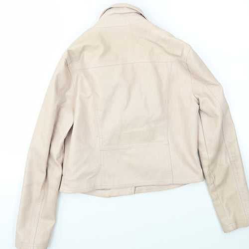 New Look Womens Pink   Jacket Coat Size 10
