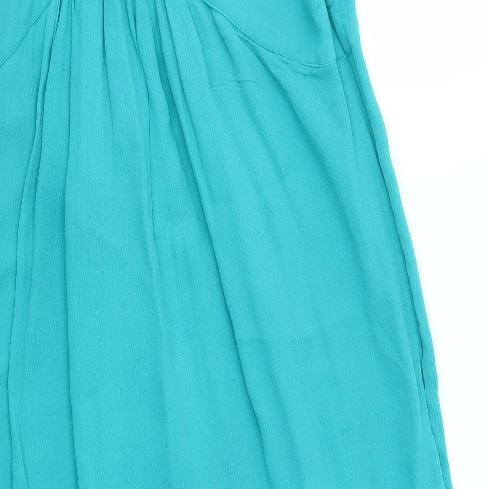 Monsoon Womens Blue   Fit & Flare  Size 14