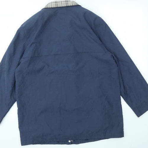 Preworn Womens Blue   Jacket Coat Size 12