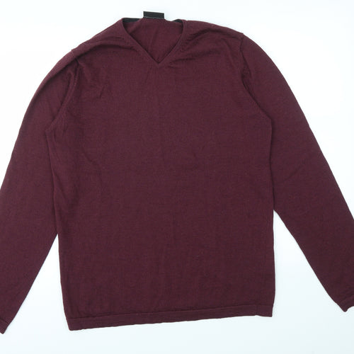 Burton Mens Red   Pullover Hoodie Size L