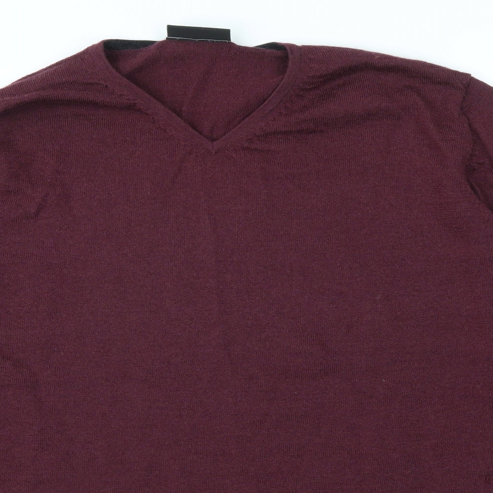 Burton Mens Red   Pullover Hoodie Size L