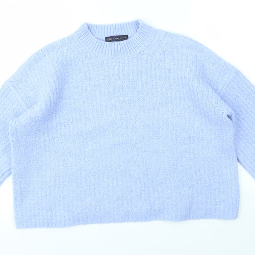 M&S Womens Blue   Pullover Jumper Size M