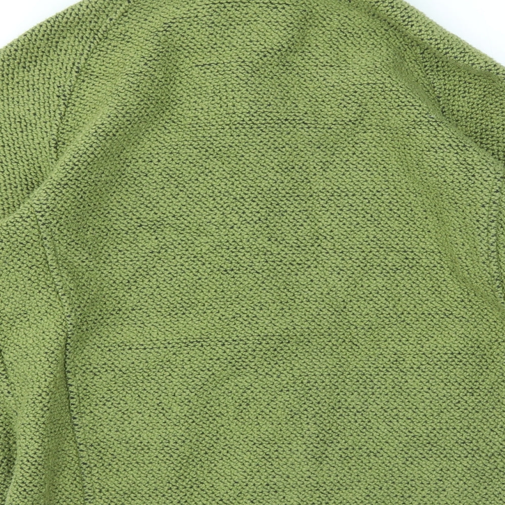 Weird Fish Womens Green   Pullover Jumper Size 14