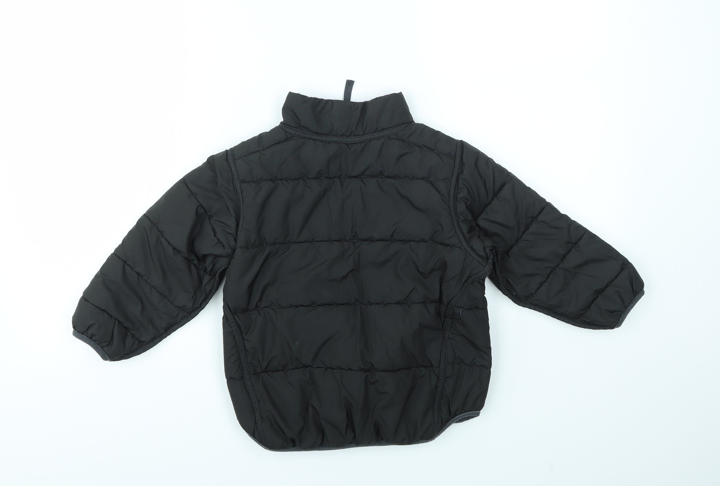Helly Hansen Girls Black   Basic Coat Coat Size 3 Years